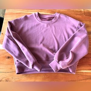 Softstream Perfectly Cropped Oversized Crew - Lululemon